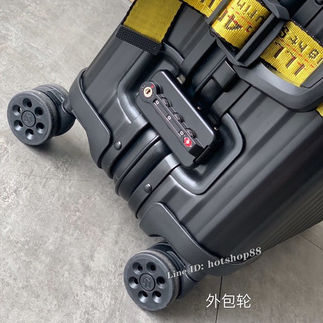 RIMOWA行李箱四輪拉杆箱 日默瓦RIMOWA聯名Off-White行李箱四輪拉杆箱旅行箱 gdx1391